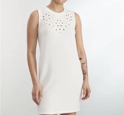 Style 1-1123997692-3855 PJ Salvage White Size 0 Free Shipping Bridal Shower Mini Bachelorette Cocktail Dress on Queenly