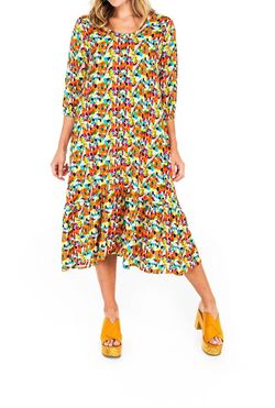 Style 1-1211789314-3855 BRITON COURT Multicolor Size 0 Free Shipping Tall Height Straight Dress on Queenly