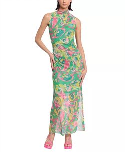 Style 1-1268833071-1901 Donna Morgan Multicolor Size 6 Tall Height Polyester Print Straight Dress on Queenly