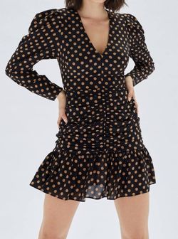 Style 1-1416660551-2696 MINKPINK Black Size 12 Mini Sleeves Sorority Cocktail Dress on Queenly