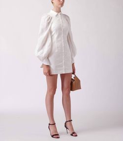 Style 1-1484920428-3680 ACLER White Size 6 Sorority Free Shipping Mini Cocktail Dress on Queenly