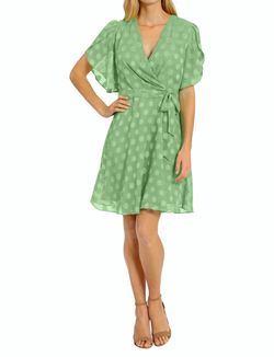 Style 1-2034133185-1901 LONDON TIMES Green Size 6 Mini Belt Cocktail Dress on Queenly