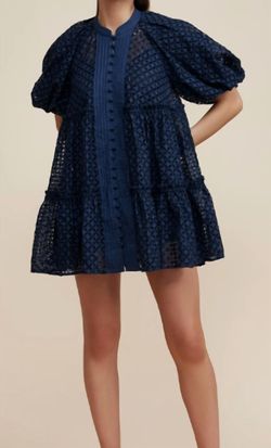 Style 1-248547775-3642 ACLER Blue Size 2 Summer Sleeves Cocktail Dress on Queenly