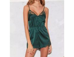 Style 1-2958246458-2901 Fleur Du Mal Green Size 8 Lace Jumpsuit Dress on Queenly