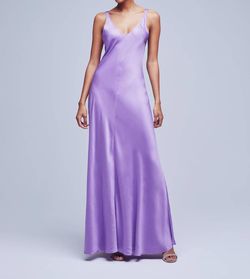 Style 1-3400922491-649 L'Agence Purple Size 2 Flare Straight Dress on Queenly