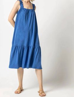 Style 1-3469313695-3900 Lilla P Blue Size 0 Mini Jersey Free Shipping Cocktail Dress on Queenly