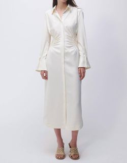 Style 1-3619414265-1901 JONATHAN SIMKHAI White Size 6 Satin Bachelorette Bridal Shower Cocktail Dress on Queenly