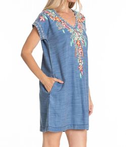 Style 1-3725529829-3471 APNY Blue Size 4 Pockets Summer Cocktail Dress on Queenly