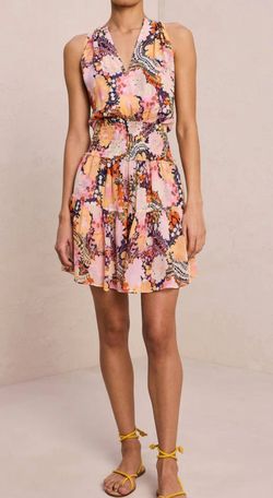 Style 1-3814457451-1498 A.L.C. Pink Size 4 Polyester Tall Height Cocktail Dress on Queenly