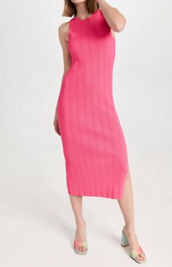 Style 1-3898390415-3236 FRAME Pink Size 4 Side Slit Polyester Spandex Cocktail Dress on Queenly