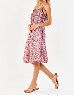 Style 1-4213080051-3775 DEAR JOHN DENIM Multicolor Size 16 Pockets Tall Height Plus Size Floral Cocktail Dress on Queenly