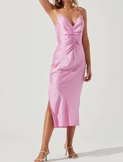 Style 1-833917530-2793 ASTR Pink Size 12 V Neck Free Shipping Cocktail Dress on Queenly