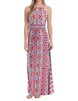 Style 1-873425285-1901 LONDON TIMES Multicolor Size 6 Tall Height Polyester Spandex Straight Dress on Queenly