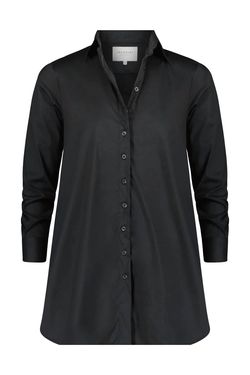 Style 1-919154595-2901 THE SHIRT Black Size 8 Jersey Long Sleeve Tall Height Cocktail Dress on Queenly