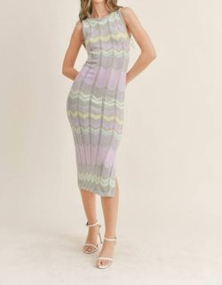 Style 1-1643645334-2696 MABLE Purple Size 12 Side Slit Plus Size Gray Cocktail Dress on Queenly