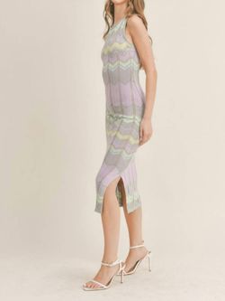 Style 1-1643645334-2901 MABLE Purple Size 8 Side Slit Gray Cocktail Dress on Queenly