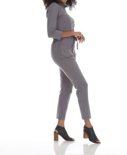 Style 1-2423493925-2696 Neon Buddha Gray Size 12 Spandex Jumpsuit Dress on Queenly