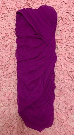 Windsor Pink Size 4 Mini Prom Strapless Cocktail Dress on Queenly