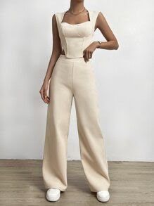 Nude Size 12 Jumpsuit Dress on Queenly
