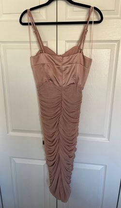 Zara Pink Size 4 Sorority Corset Cocktail Dress on Queenly