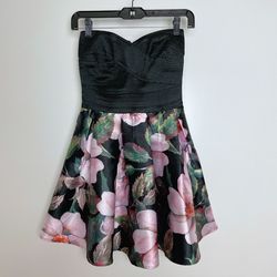 Miss Avenue Pink Size 4 Strapless Cocktail Dress on Queenly