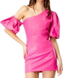 Bardot Pink Size 0 Nightclub Mini Silk Cocktail Dress on Queenly