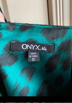 Onyx Multicolor Size 12 Pattern Nightclub Plus Size Homecoming Cocktail Dress on Queenly