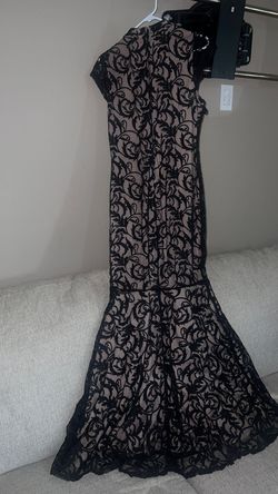 Style 0261 Windsor Black Size 12 Medium Height Mermaid Dress on Queenly