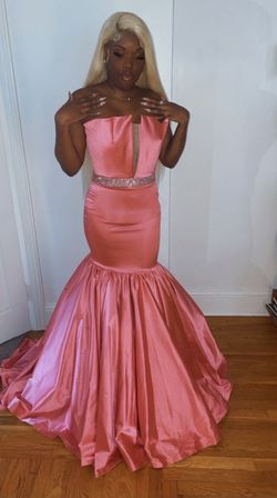 Sherri Hill Pink Size 6 Prom Medium Height Floor Length Mermaid Dress on Queenly