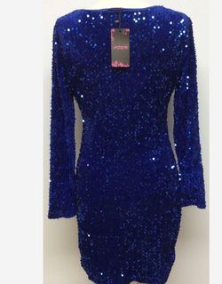 Aienijiu Blue Size 12 Polyester 50 Off Cocktail Dress on Queenly