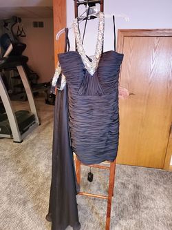 Landa Black Size 10 Jumpsuit Cocktail Dress on Queenly