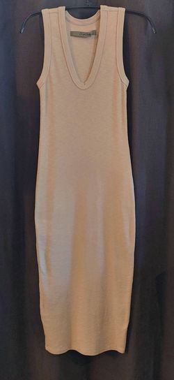 Style 1-1424098364-3236 Enza Costa Nude Size 4 Tall Height Cocktail Dress on Queenly