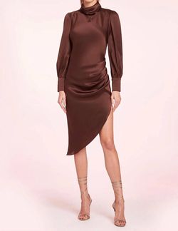 Style 1-1564406918-3236 Amanda Uprichard Brown Size 4 Backless Cocktail Dress on Queenly
