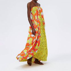 Style 1-1788724252-2168 Diane von Furstenberg Multicolor Size 8 Floor Length Tall Height Straight Dress on Queenly