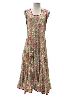 Style 1-1954535421-2892 Paisley and Pomegranate Green Size 16 Free Shipping Cocktail Dress on Queenly