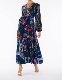 Style 1-2258175279-2696 TAJ by SABRINA CRIPPA Blue Size 12 Straight Dress on Queenly