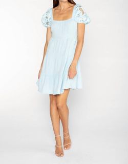 Style 1-2285849482-3855 S'edge Blue Size 0 Square Neck Cocktail Dress on Queenly
