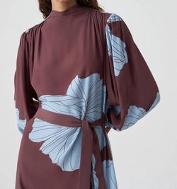 Style 1-2380577299-3236 CLOSED Blue Size 4 Tall Height Silk Sleeves Free Shipping Cocktail Dress on Queenly
