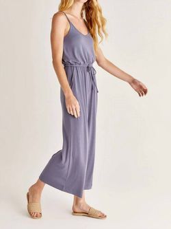 Style 1-2864695161-2696 Z Supply Blue Size 12 Spandex Pockets Plus Size Tall Height Jumpsuit Dress on Queenly