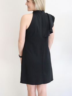 Style 1-3017640993-3818 Jade Black Size 16 Halter Sorority Plus Size Cocktail Dress on Queenly