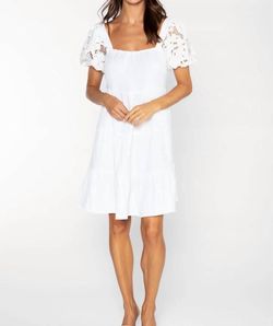 Style 1-3086129712-3236 S'edge White Size 4 Sorority Rush Engagement Cocktail Dress on Queenly
