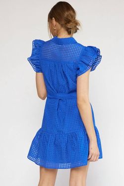 Style 1-3119341173-2696 entro Blue Size 12 Tall Height Free Shipping Mini Cocktail Dress on Queenly