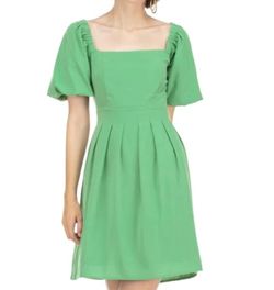 Style 1-3303359685-3471 Joy Joy Green Size 4 Backless Polyester Cocktail Dress on Queenly