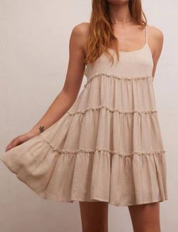 Style 1-3467397587-2696 Z Supply Nude Size 12 Mini Ruffles Cocktail Dress on Queenly