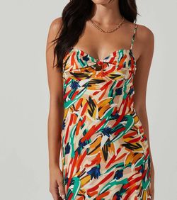 Style 1-3501813640-2696 ASTR Multicolor Size 12 Tall Height Polyester Cocktail Dress on Queenly