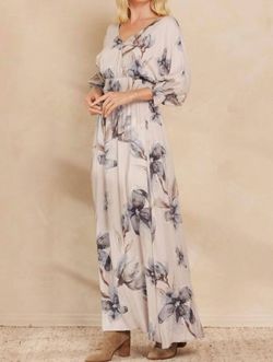 Style 1-3629592535-2791 Oddi Grey Size 12 Floral Straight Dress on Queenly