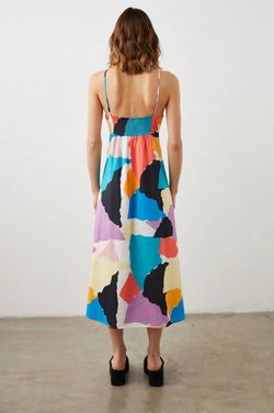 Style 1-3680762385-3855 Rails Multicolor Size 0 V Neck Mini Cocktail Dress on Queenly