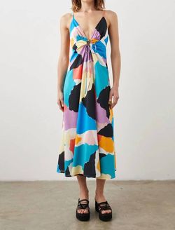 Style 1-3680762385-3855 Rails Multicolor Size 0 V Neck Cocktail Dress on Queenly