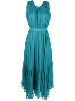 Style 1-3802846919-1498 Ulla Johnson Green Size 4 Tulle Teal Cocktail Dress on Queenly