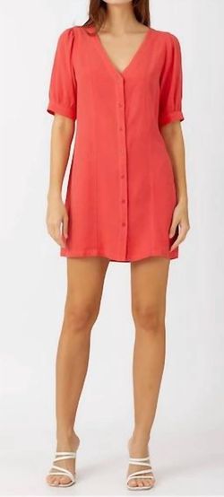 Style 1-3826942250-3855 maven west Orange Size 0 Coral Cocktail Dress on Queenly